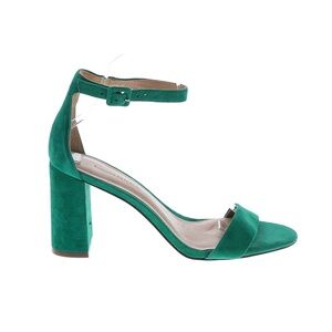 Banana Republic Green Suede Heels